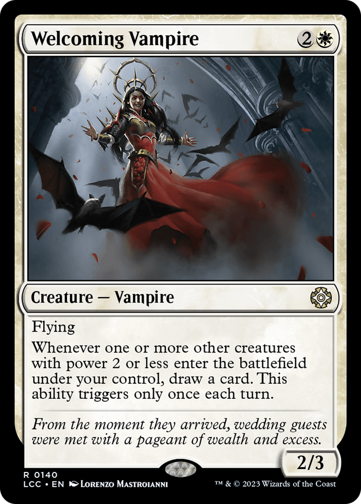 Magic: The Gathering - Welcoming Vampire - The Lost Caverns of Ixalan Commander