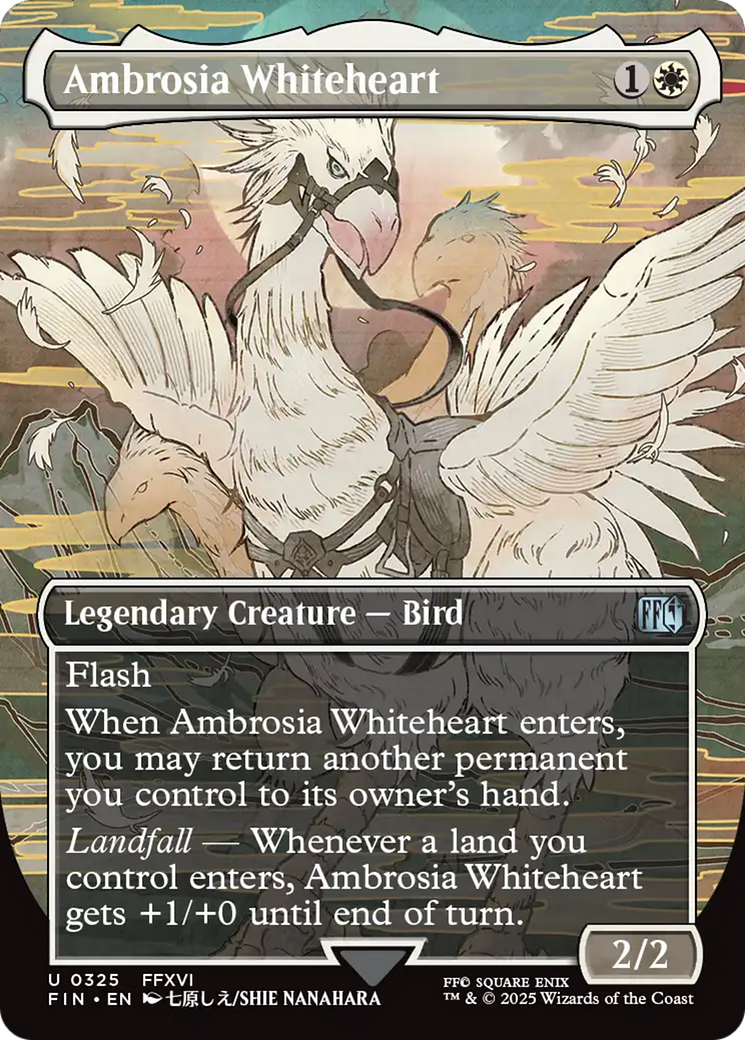 Magic: The Gathering - Ambrosia Whiteheart Foil - Final Fantasy