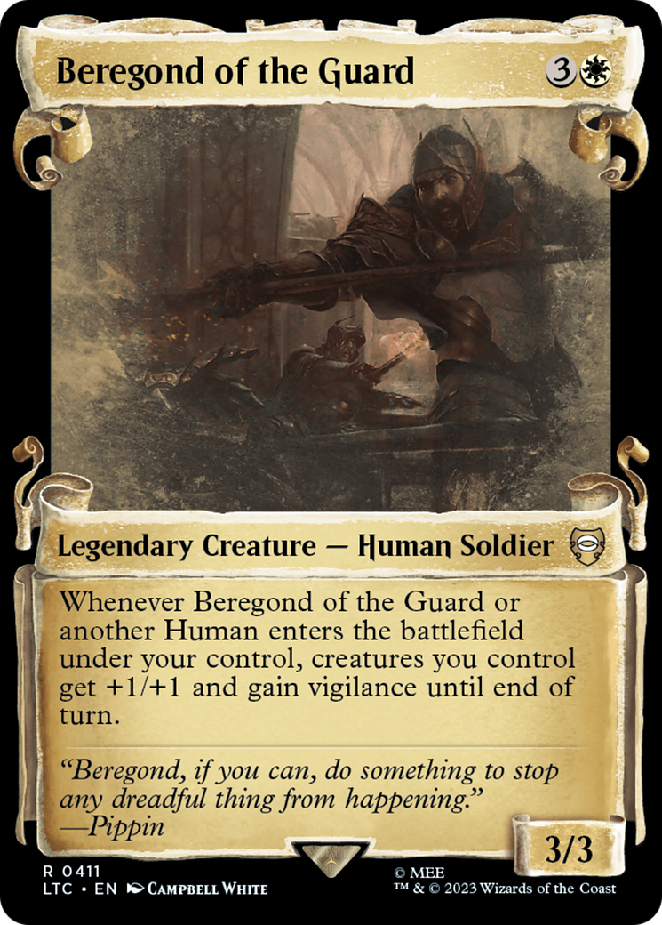 Magic: The Gathering - Beregond of the Guard - Tales of Middle-earth Commander