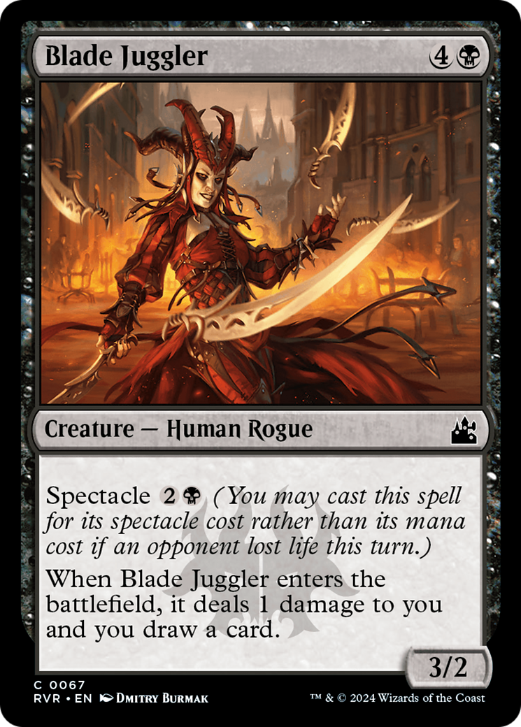 Magic: The Gathering - Blade Juggler - Ravnica Remastered