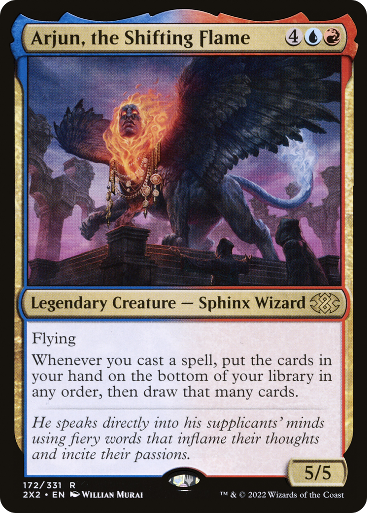 Magic: The Gathering - Arjun, the Shifting Flame Foil - Double Masters 2022