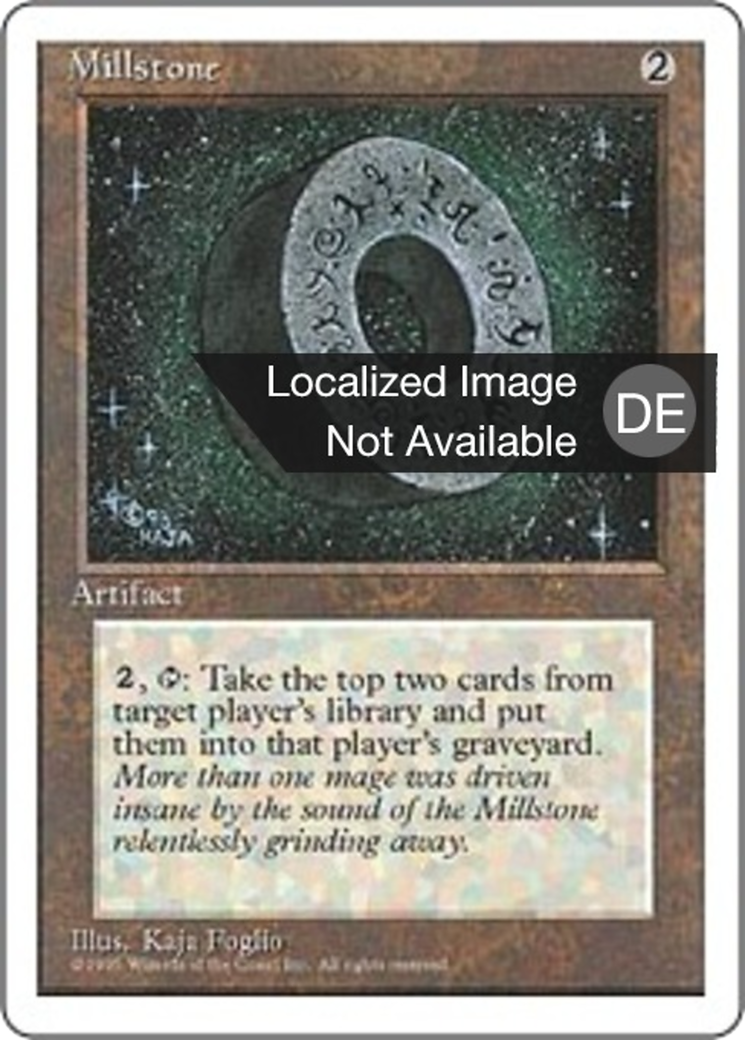 Magic: The Gathering - Mühlstein - Fourth Edition