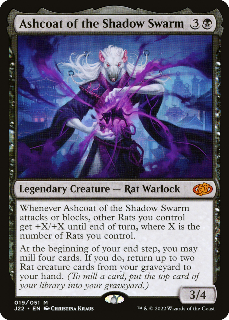 Magic: The Gathering - Ashcoat of the Shadow Swarm - Jumpstart 2022