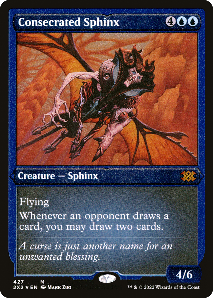 Magic: The Gathering - Consecrated Sphinx Foil - Double Masters 2022