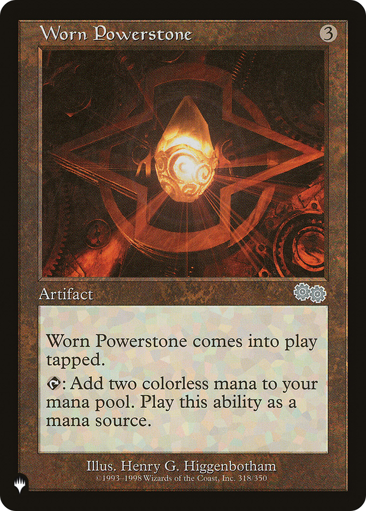 Magic: The Gathering - Worn Powerstone - The List