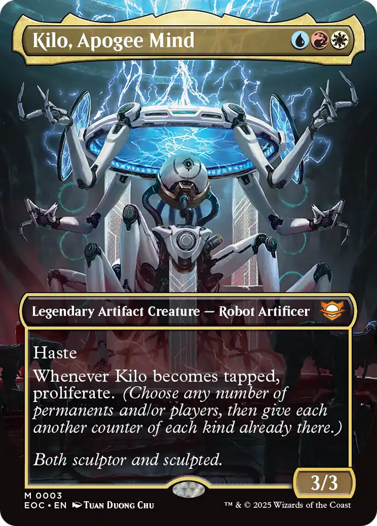 Magic: The Gathering - Kilo, Apogee Mind - Edge of Eternities Commander