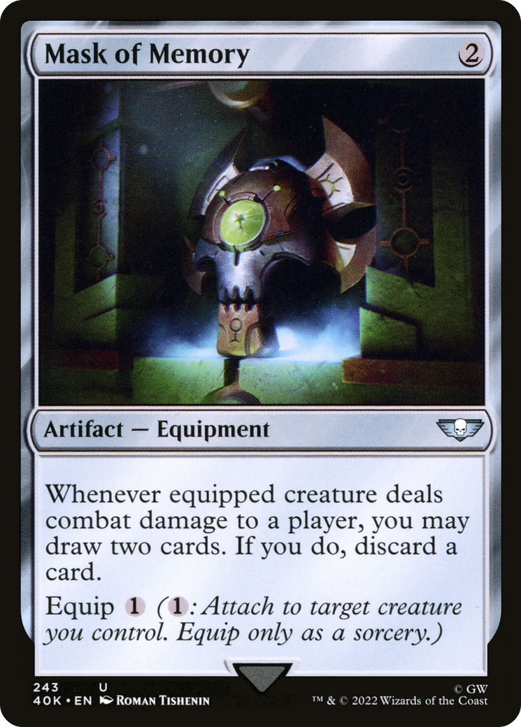 Magic: The Gathering - Mask of Memory - Warhammer 40000 Commander