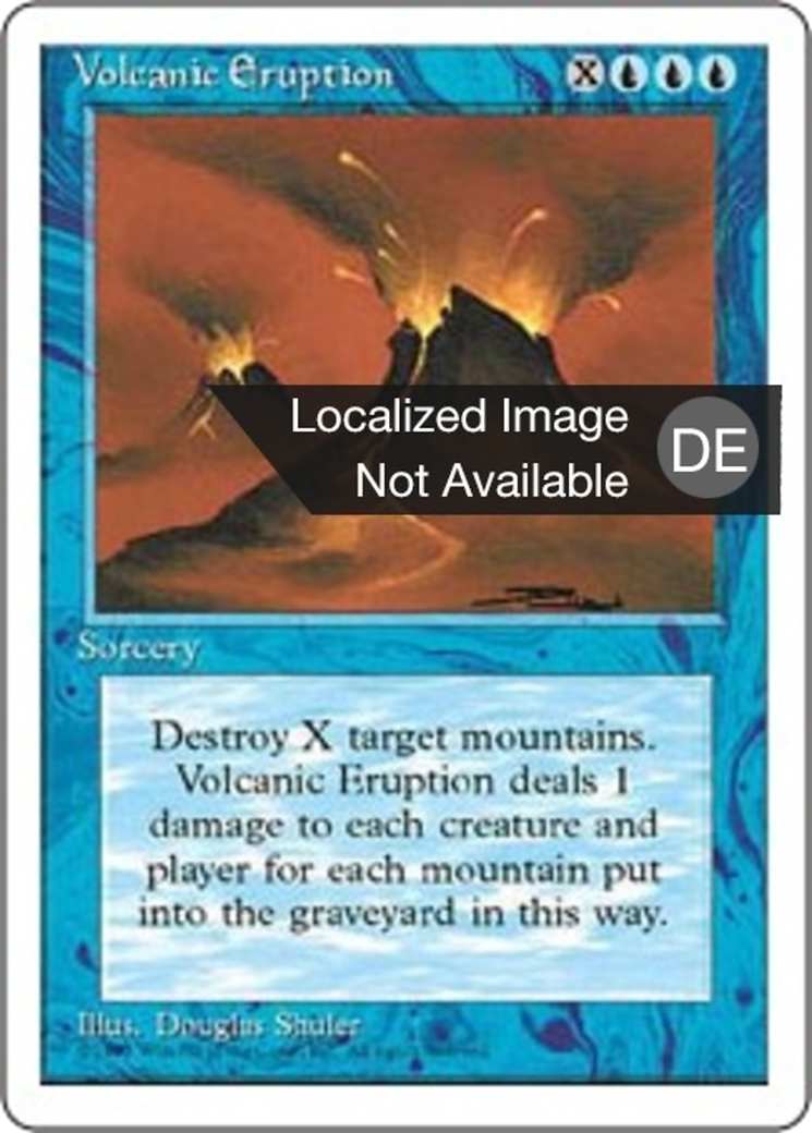 Magic: The Gathering - Vulkanausbruch - Fourth Edition