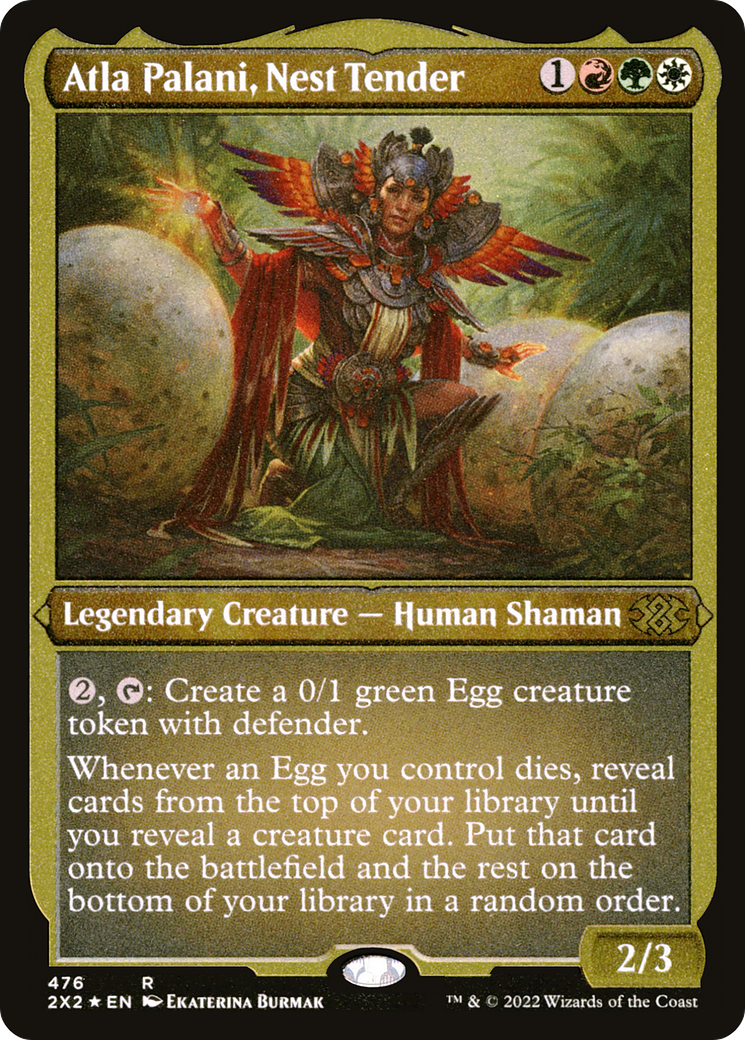 Magic: The Gathering - Atla Palani, Nest Tender Foil - Double Masters 2022