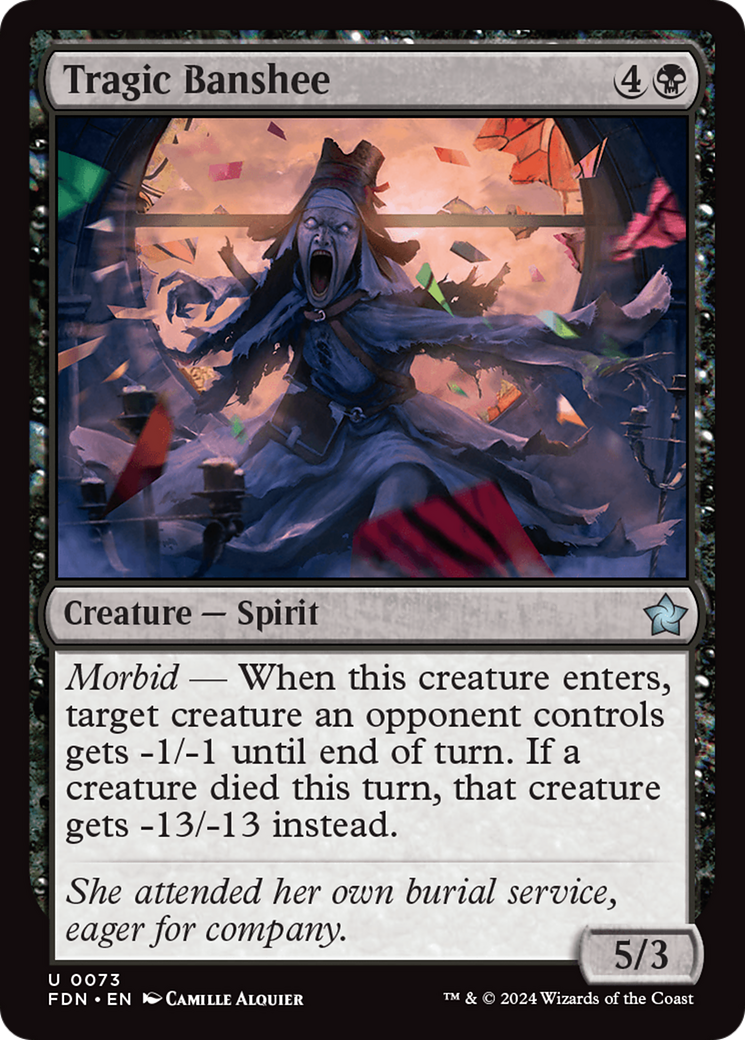 Magic: The Gathering - Tragic Banshee - Foundations