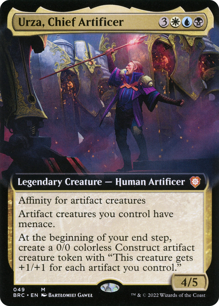 Magic: The Gathering - Urza, Chief Artificer - The Brothers' War Commander