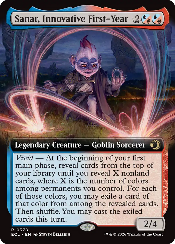 Magic: The Gathering - Sanar, Innovative First-Year Foil - Lorwyn Eclipsed
