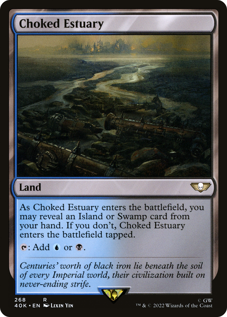 Magic: The Gathering - Choked Estuary - Warhammer 40000 Commander