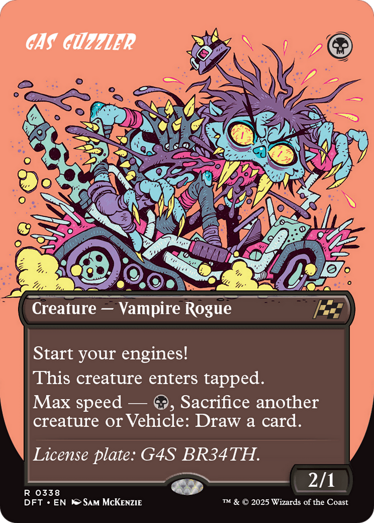 Magic: The Gathering - Gas Guzzler Foil - Aetherdrift