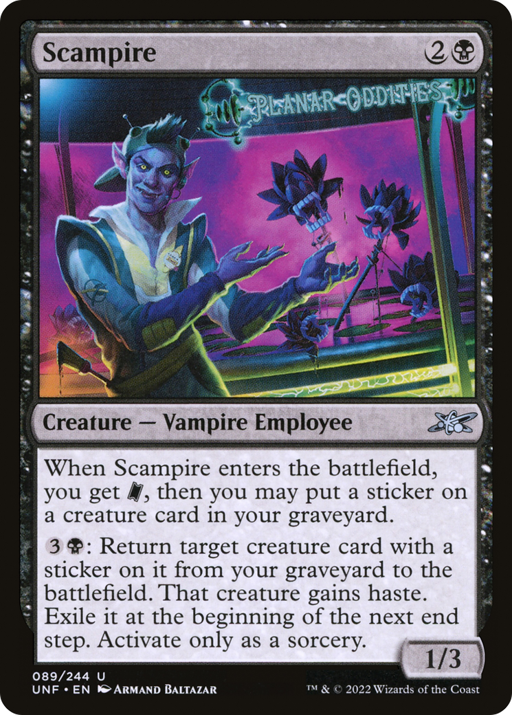 Magic: The Gathering - Scampire - Unfinity