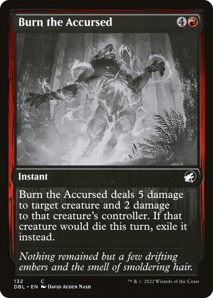 Magic: The Gathering - Burn the Accursed - Innistrad: Double Feature