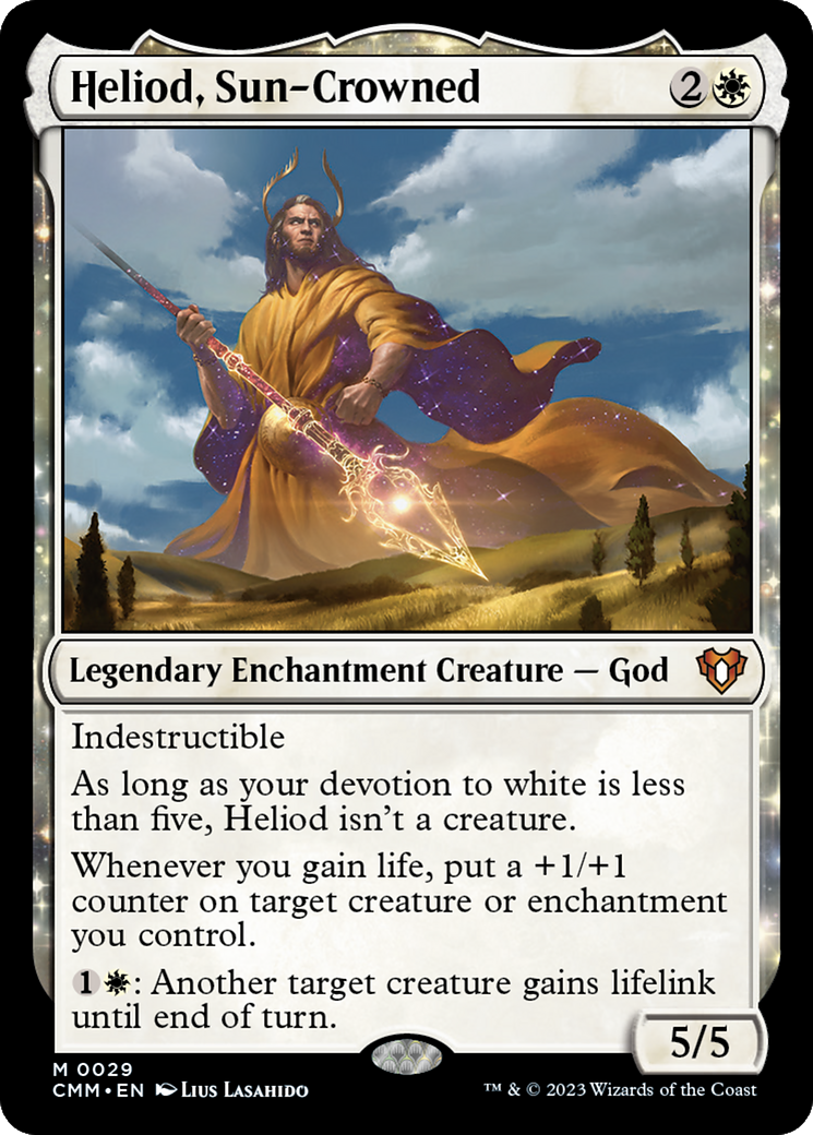 Magic: The Gathering - Heliod, Sun-Crowned Foil - Commander Masters