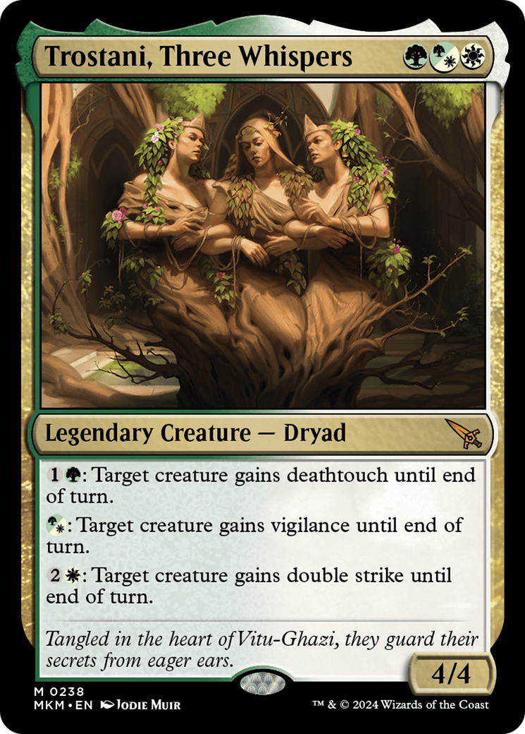 Magic: The Gathering - Trostani, Three Whispers Foil - Murders at Karlov Manor
