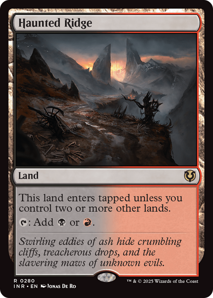 Magic: The Gathering - Haunted Ridge Foil - Innistrad Remastered
