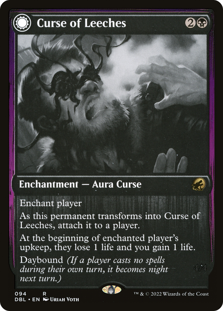 Magic: The Gathering - Curse of Leeches // Leeching Lurker - Innistrad: Double Feature