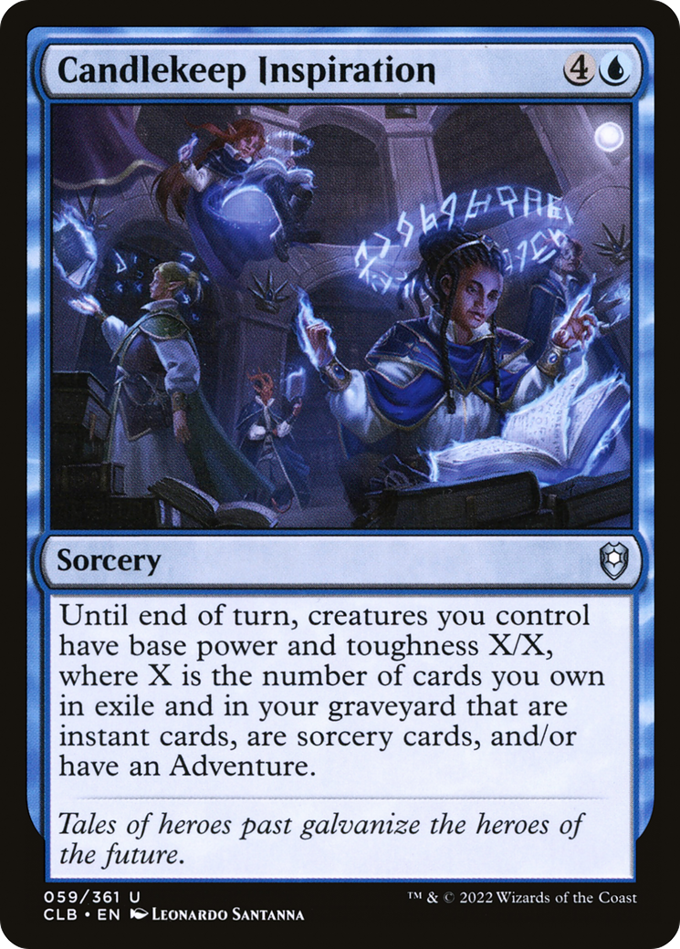 Magic: The Gathering - Candlekeep Inspiration - Commander Legends: Battle for Baldur's Gate