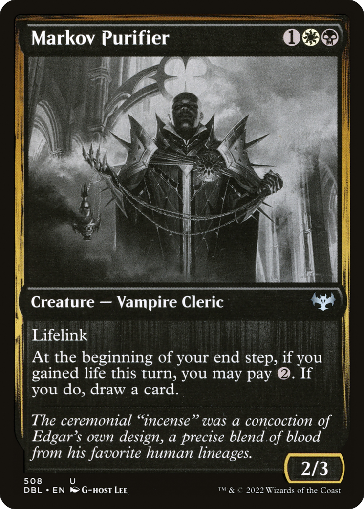 Magic: The Gathering - Markov Purifier Foil - Innistrad: Double Feature