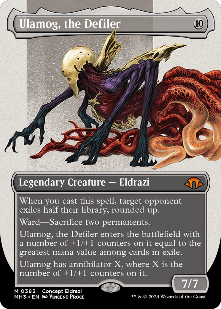 Magic: The Gathering - Ulamog, the Defiler Foil - Modern Horizons 3