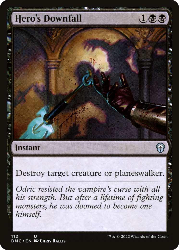 Magic: The Gathering - Hero's Downfall - Dominaria United Commander