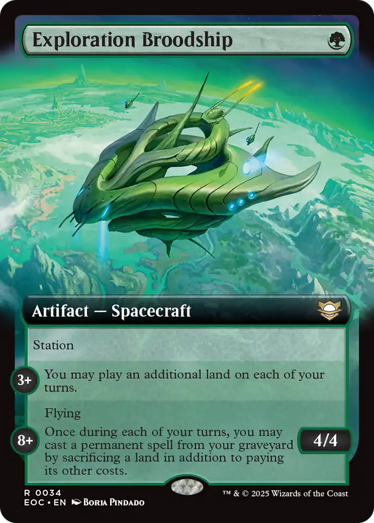 Magic: The Gathering - Exploration Broodship - Edge of Eternities Commander