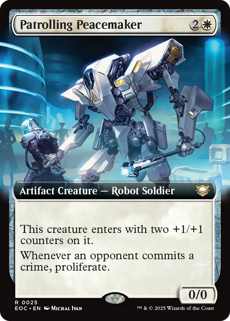 Magic: The Gathering - Patrolling Peacemaker - Edge of Eternities Commander