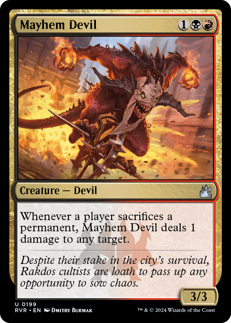 Magic: The Gathering - Mayhem Devil - Ravnica Remastered