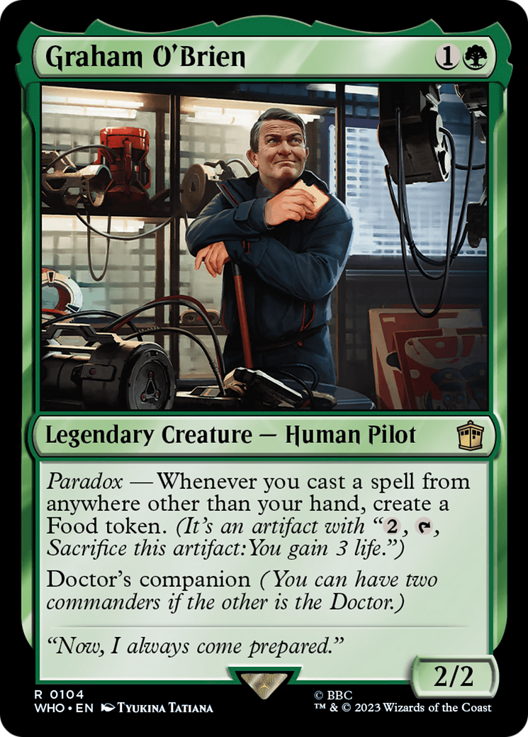 Magic: The Gathering - Graham O'Brien - Doctor Who