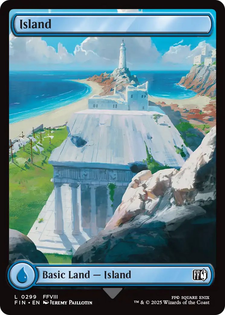 Magic: The Gathering - Island #299 Foil - Final Fantasy