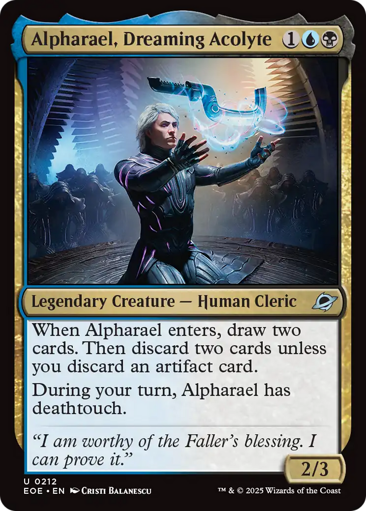 Magic: The Gathering - Alpharael, Dreaming Acolyte - Edge of Eternities