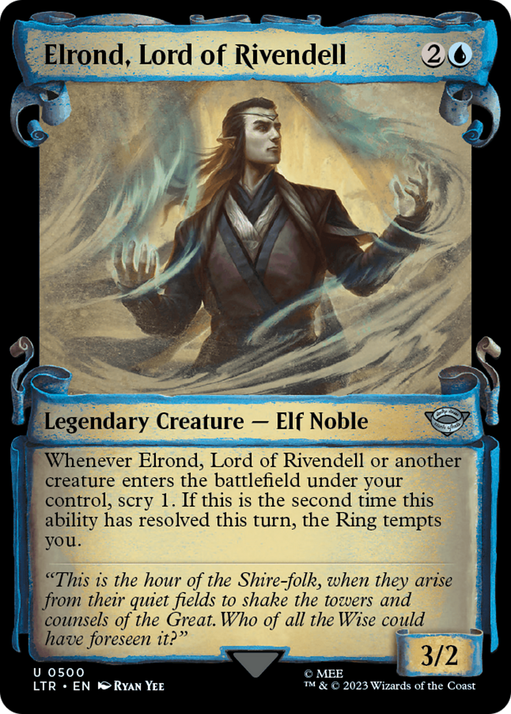 Magic: The Gathering - Elrond, Lord of Rivendell - The Lord of the Rings: Tales of Middle-earth