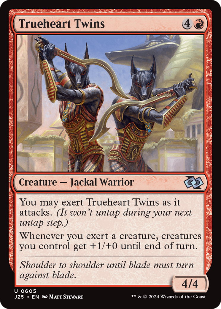 Magic: The Gathering - Trueheart Twins - Foundations Jumpstart