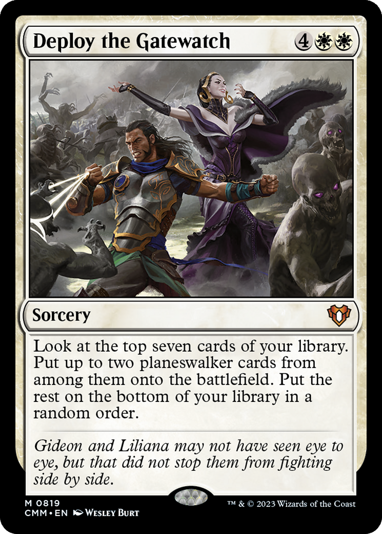 Magic: The Gathering - Deploy the Gatewatch - Commander Masters