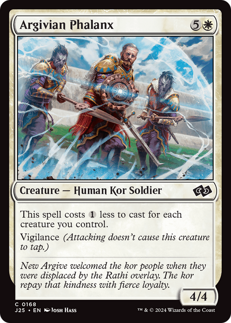 Magic: The Gathering - Argivian Phalanx - Foundations Jumpstart