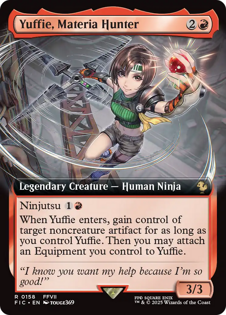 Magic: The Gathering - Yuffie, Materia Hunter - Final Fantasy Commander