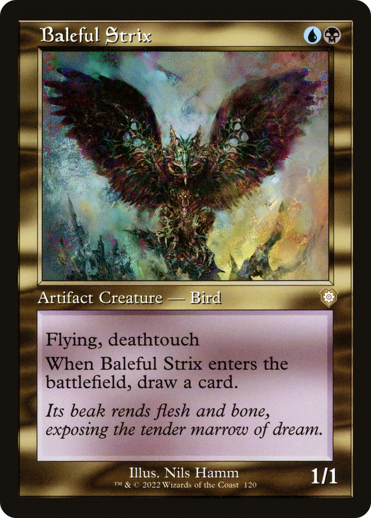 Magic: The Gathering - Baleful Strix - The Brothers' War Commander
