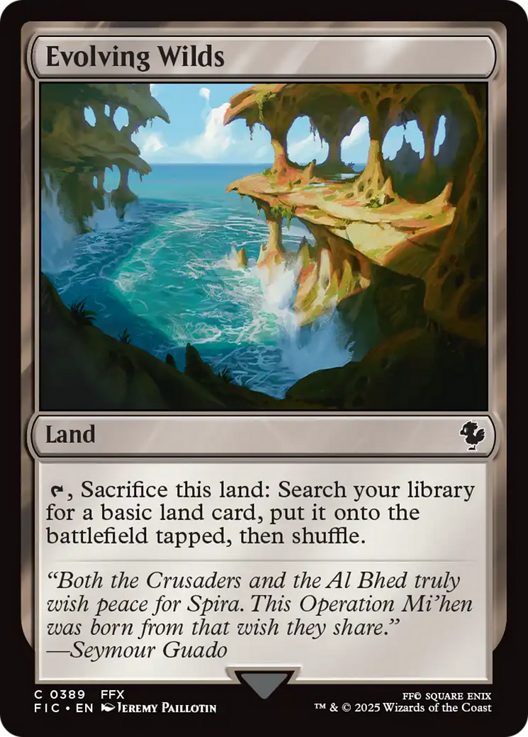 Magic: The Gathering - Evolving Wilds - Final Fantasy Commander