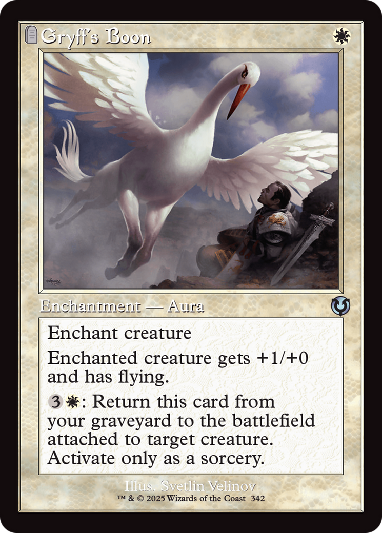 Magic: The Gathering - Gryff's Boon Foil - Innistrad Remastered