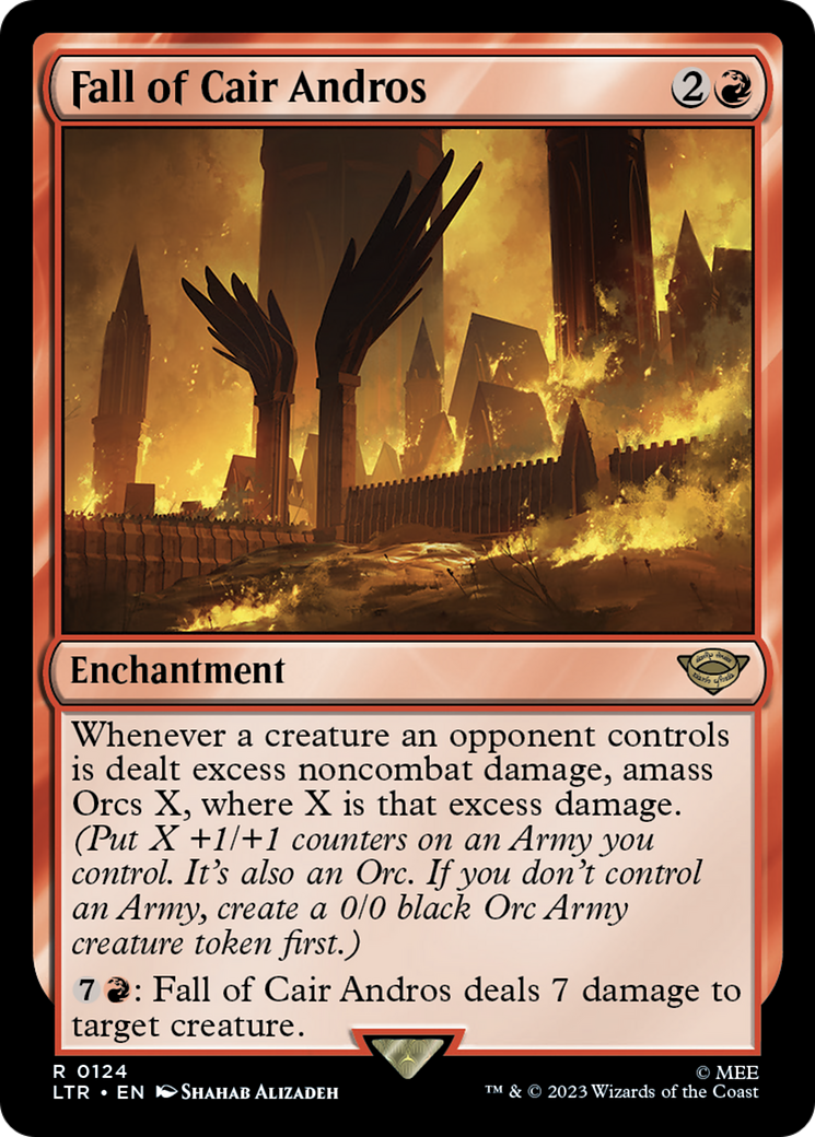 Magic: The Gathering - Fall of Cair Andros Foil - The Lord of the Rings: Tales of Middle-earth
