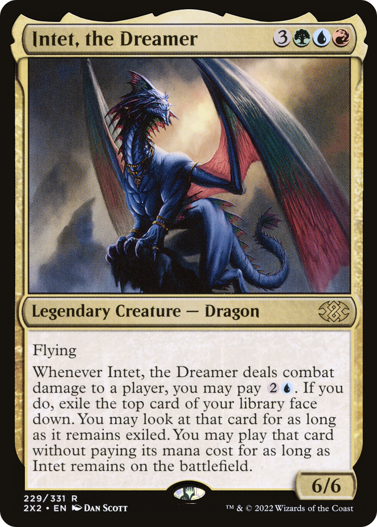 Magic: The Gathering - Intet, the Dreamer Foil - Double Masters 2022