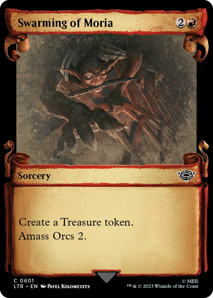 Magic: The Gathering - Swarming of Moria Foil - The Lord of the Rings: Tales of Middle-earth