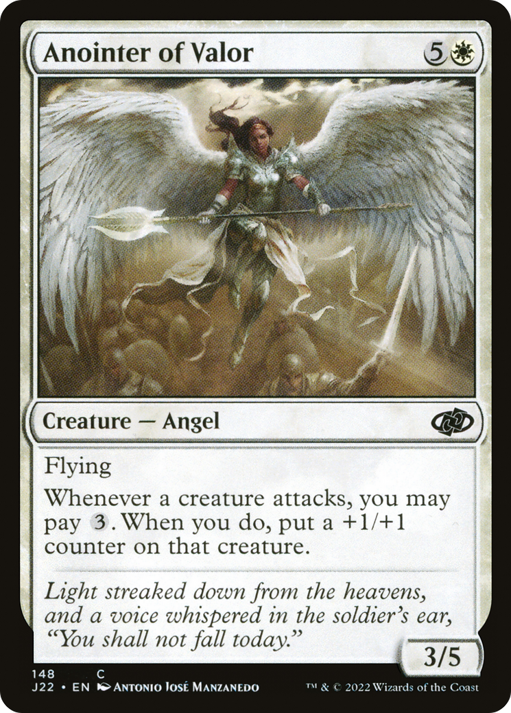 Magic: The Gathering - Anointer of Valor - Jumpstart 2022