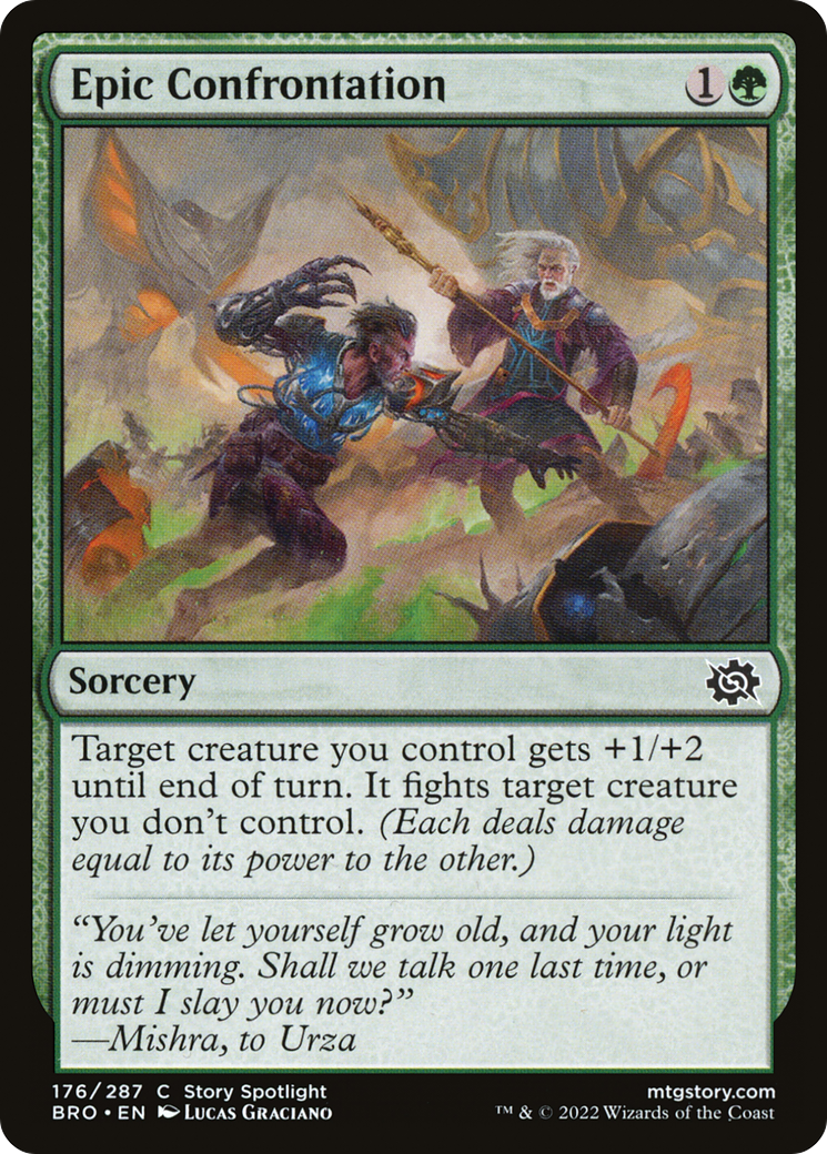 Magic: The Gathering - Epic Confrontation Foil - The Brothers' War