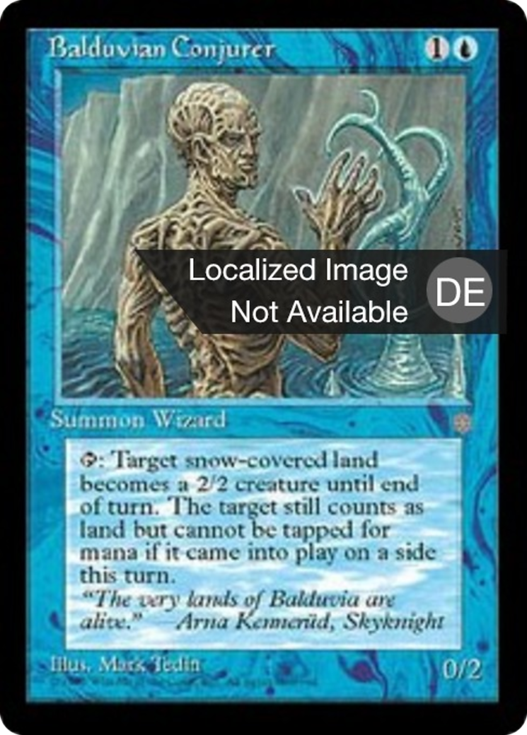 Magic: The Gathering - Balduvianischer Beschwörer - Ice Age