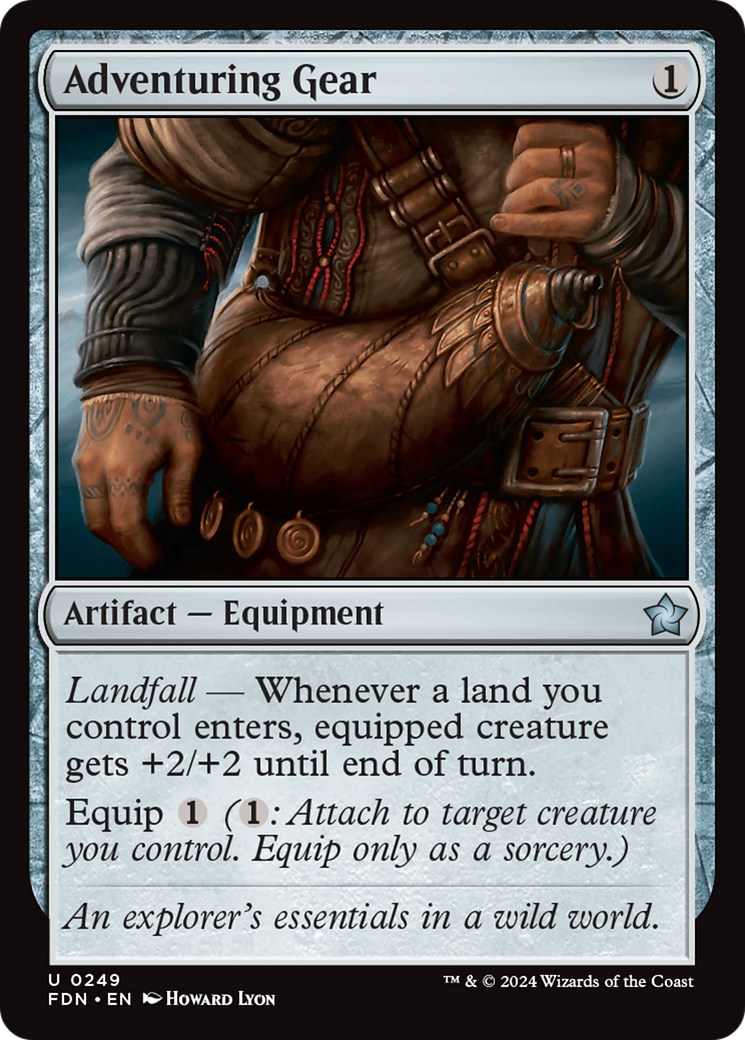 Magic: The Gathering - Adventuring Gear Foil - Foundations