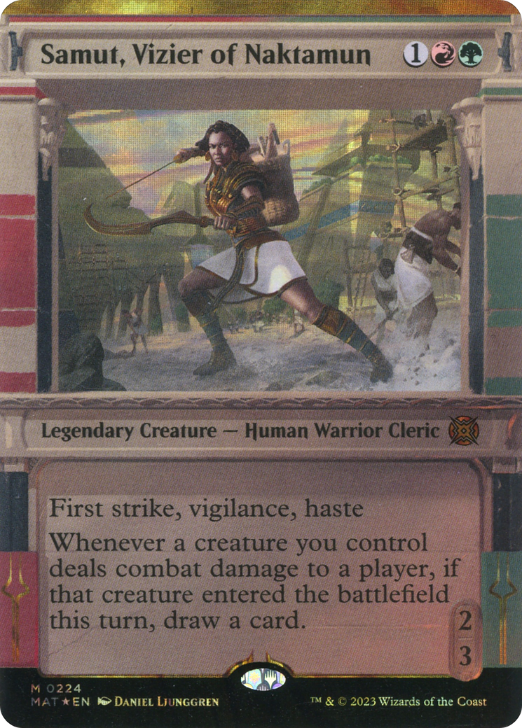 Magic: The Gathering - Samut, Vizier of Naktamun Foil - March of the Machine: The Aftermath